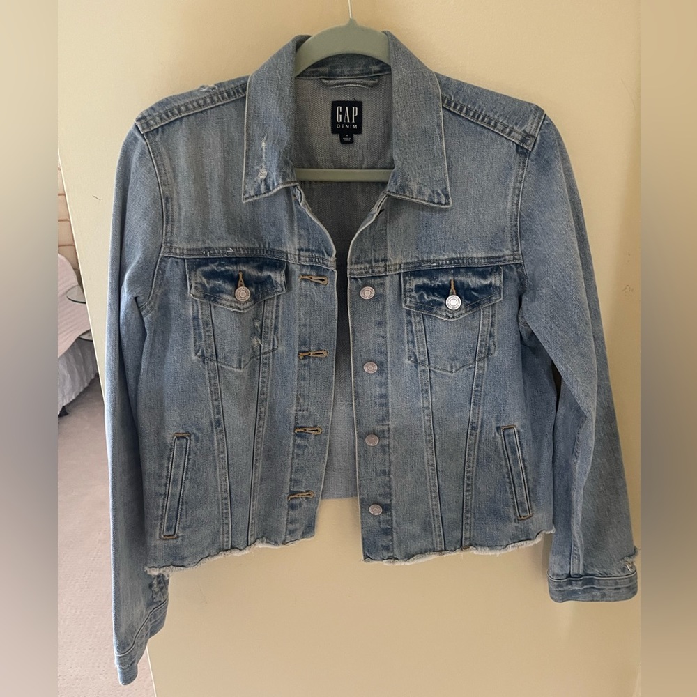 Cropped Jean jacket